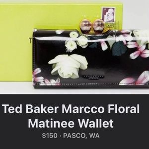 Ted Baker Marcco Floral wallet